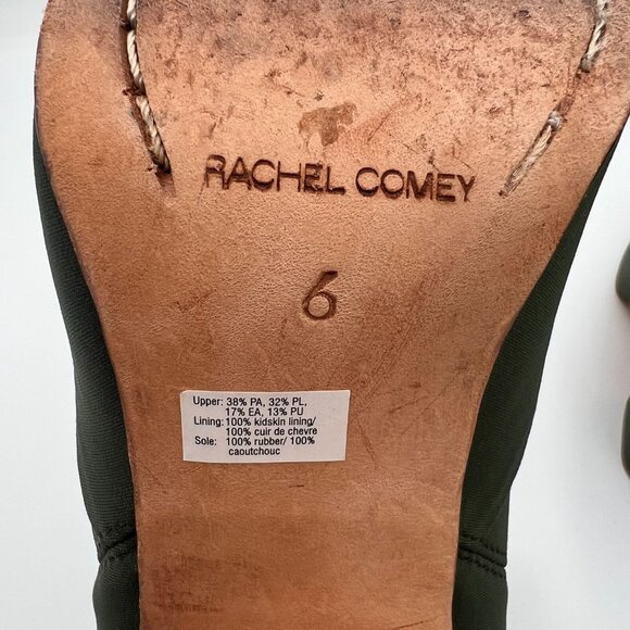 Rachel Comey Nylon Sock Boots – Dark Green, Size 6 - Picture 8 of 9